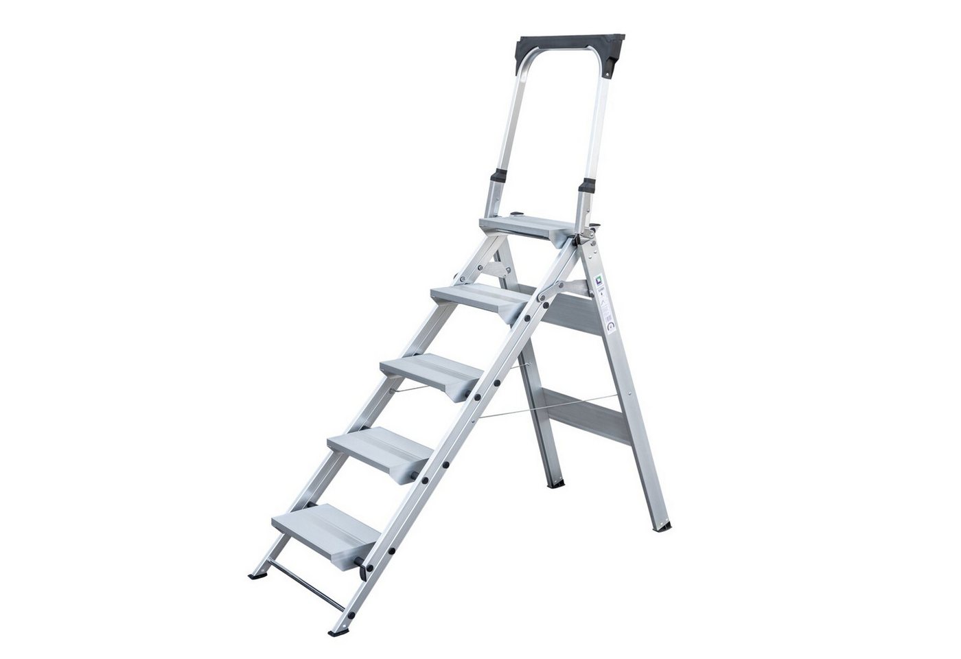 Munk Vielzweckleiter Klapptreppe 53105 Haltebügel 5 Stufen von Munk