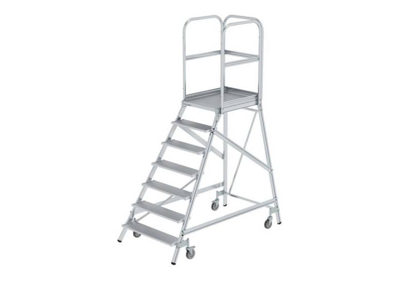 Munk Vielzweckleiter Podesttreppe 50107 einseitig 7 Stufen von Munk