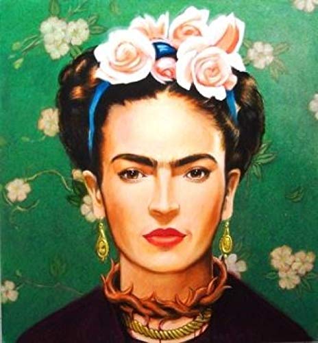 Malen Nach Zahlen Für Erwachsene Frida Kahlo Selbstporträt Digital Oil Canvas Mal-Kits Für Erwachsene Kinder Geburtstag Hochzeit Unterkunft Dekorationen Geschenke von Munxag