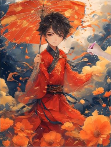 Diamond Painting Erwachsene, 5D Diamant Painting Anime, Blumen Diamond Paintings Kinder, DIY Diamant Malerei mit Full Zubehör, Mosaikherstellung Bastelset für Zimmer Deko Wohnzimmer 70x90 cm X-65 Diamond Painting Erwachsene, 5D Diamant Painting Anime, Blumen Diamond Paintings Kinder, DIY Diamant Malerei mit Full Zubehör, Mosaikherstellung Bastelset für Zimmer Deko Wohnzimmer 70x90 cm X-65 von Muqouuoi