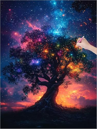 Diamond Painting Erwachsene, 5D Diamant Painting Baum, Traum Diamond Paintings Kinder, DIY Diamant Malerei mit Full Zubehör, Mosaikherstellung Bastelset für Herbst Zimmer Deko Wohnzimmer 90x120 cm X-2 Diamond Painting Erwachsene, 5D Diamant Painting Baum, Traum Diamond Paintings Kinder, DIY Diamant Malerei mit Full Zubehör, Mosaikherstellung Bastelset für Herbst Zimmer Deko Wohnzimmer 90x120 cm X-2 von Muqouuoi