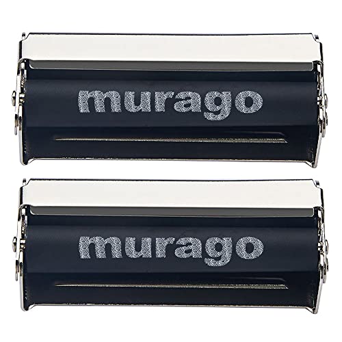 Murago - 2er Set Drehmaschine Metall 70mm für Zigaretten - Tabakdrehmaschine von Murago