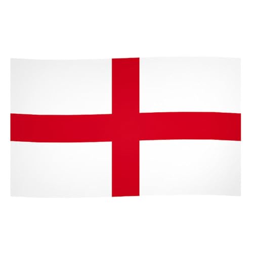 Murago - England Fahne ca. 90x60 cm - Englische Flagge klein ca. 60 x 90 cm Fanartikel Dekoration Garten wetterfest von Murago