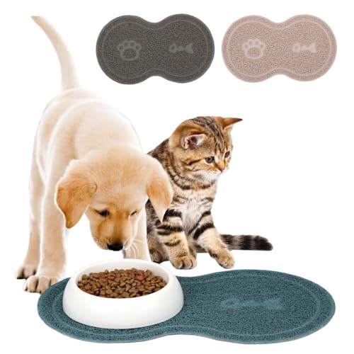 Murago - Futternapfunterlage ca.45x26cm Knochenform - Blau - Hunde Katzen Napfunterlage Futter Unterlage Katzenklo Katzentoilette Vorleger Vorlege Matte Murago - Futternapfunterlage ca.45x26cm Knochenform - Blau - Hunde Katzen Napfunterlage Futter Unterlage Katzenklo Katzentoilette Vorleger Vorlege Matte von Murago