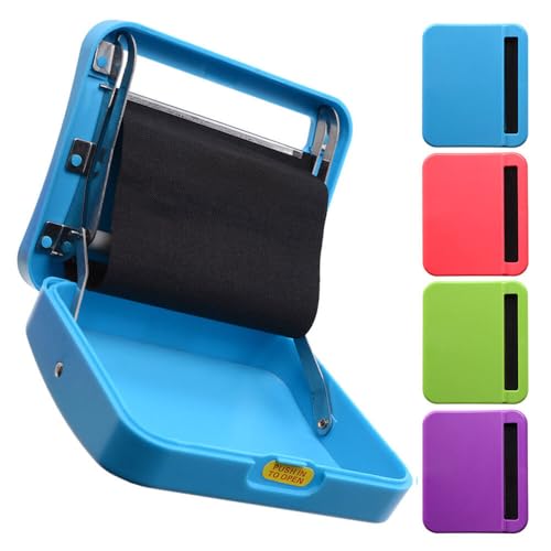 Murago - Zigarettendrehmaschine mit Box 78mm - Blau - Drehmaschine für Zigaretten zum drehen Rollbox Stopfmaschine Zigarettendreher Zigarettenroller Murago - Zigarettendrehmaschine mit Box 78mm - Blau - Drehmaschine für Zigaretten zum drehen Rollbox Stopfmaschine Zigarettendreher Zigarettenroller von Murago