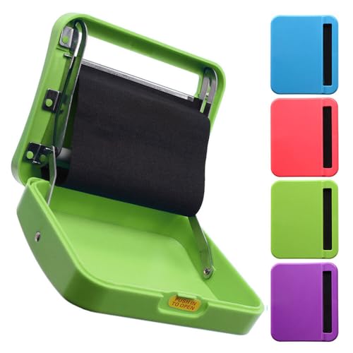 Murago - Zigarettendrehmaschine mit Box 78mm - Grün - Drehmaschine für Zigaretten zum drehen Rollbox Stopfmaschine Zigarettendreher Zigarettenroller Murago - Zigarettendrehmaschine mit Box 78mm - Grün - Drehmaschine für Zigaretten zum drehen Rollbox Stopfmaschine Zigarettendreher Zigarettenroller von Murago