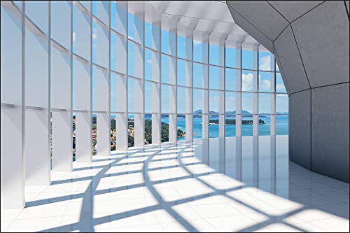 Muralo Fototapete 3D Effekt 240 x 360 cm Vlies Wand Tapete Tunnel Abstraktion Optische Täuschung 3D Optik Wohnzimmer Schlafzimmer Moderne Wandbild Muralo Fototapete 3D Effekt 240 x 360 cm Vlies Wand Tapete Tunnel Abstraktion Optische Täuschung 3D Optik Wohnzimmer Schlafzimmer Moderne Wandbild von Muralo