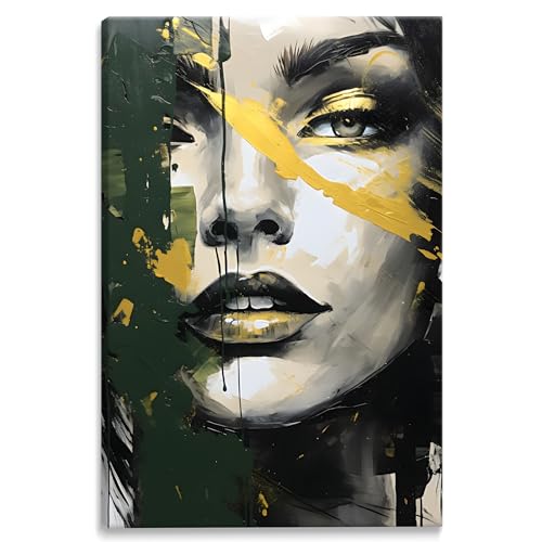 Muralo - Leinwandbild Aufhängefertig mit Abstraktion-Motiv - Bild für Wohnzimmer, Schlafzimmer, Büro, Restaurant - Wandbild Wanddeko Modern Muralo - Leinwandbild Aufhängefertig mit Abstraktion-Motiv - Bild für Wohnzimmer, Schlafzimmer, Büro, Restaurant - Wandbild Wanddeko Modern von Muralo