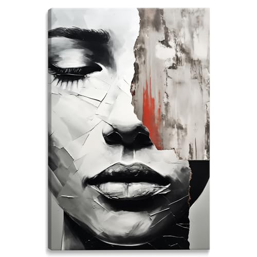 Muralo - Leinwandbild Aufhängefertig mit Abstraktion-Motiv - Bild für Wohnzimmer, Schlafzimmer, Büro, Restaurant - Wandbild Wanddeko Modern Muralo - Leinwandbild Aufhängefertig mit Abstraktion-Motiv - Bild für Wohnzimmer, Schlafzimmer, Büro, Restaurant - Wandbild Wanddeko Modern von Muralo