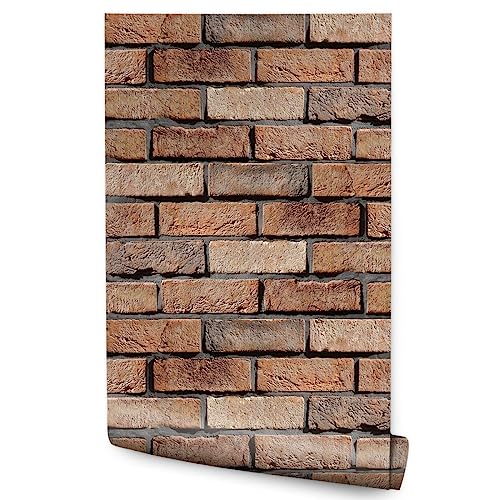 Muralo - Selbstklebende Tapete Klebefolie für Möbel Möbelfolie selbstklebend Klebefolie für Küche Wohnzimmer Schlafzimmer Türfolie selbstklebend - Türtapete Wandtapete Steinoptik [0,5 x 3 m] von Muralo