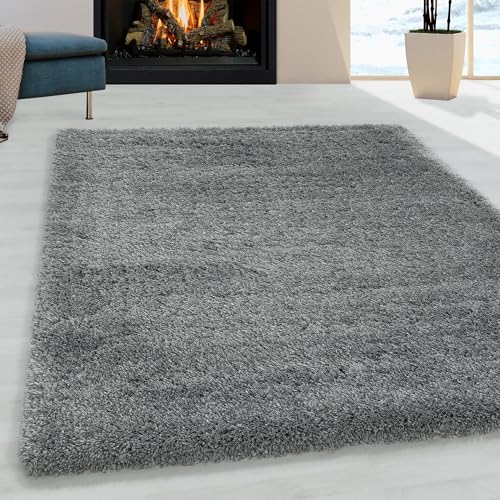 Muratap Pearl Soft Teppich - Hochflor Teppich Extra Weich für Wohnzimmer, Schlafzimmer, Kinderzimmer, Flur Moderner Deko - Große: 160x230 cm - Farbe: Hellgrau Muratap Pearl Soft Teppich - Hochflor Teppich Extra Weich für Wohnzimmer, Schlafzimmer, Kinderzimmer, Flur Moderner Deko - Große: 160x230 cm - Farbe: Hellgrau von Muratap