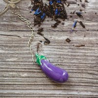 Feines Teesieb Mit Violetter Aubergine - Aus Keramik Für Teeliebhaber von Murdeko