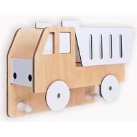 Garderobe Mit Ablage Mützenfach, Wandgarderobe Flur, Scandi Design Lkw, Mint Oder Farbe Deiner Wahl, Multifunktional von MuriDecus