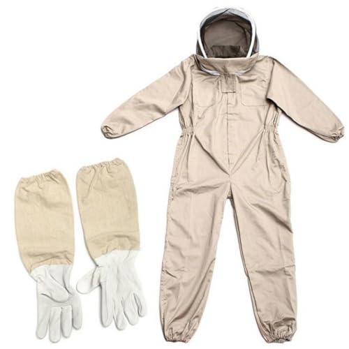 Bienenanzug - Imkeranzug Stichfest Mit Handschuhe Für Damen Und Herren | Imker Kostüm Erwachsene Aus Halbe Baumwolle | Imker Schutzanzug | Ganzkörper Imkerkleidung Imkerausrüstung Bienenanzug - Imkeranzug Stichfest Mit Handschuhe Für Damen Und Herren | Imker Kostüm Erwachsene Aus Halbe Baumwolle | Imker Schutzanzug | Ganzkörper Imkerkleidung Imkerausrüstung von Murman