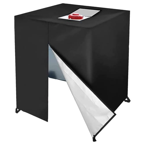 IBC Tank Abdeckung 1000L Wassertank Abdeckplane Regentonne Zubehör, 420D Wasserdicht 1000L IBC Container Abdeckung Wassertank Schutzhülle Regenwassertank Anti-UV Schutzplane 120 x 110 x 116 cm von Murman