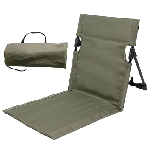 Murman Strandmatte Faltbar Sonnenliege Liege Matte Gartenliege Mit Rückenlehne, Faltbarer Strandkörbe, Klappbarer Stadionstuhl Strandstühle Reisestühle Strandliege Für Camping, Picknick, Wandern von Murman