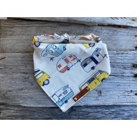 Hunde Bandana Über Dem Halsband, Camping, Bandana, Traditionelle Krawatte, Personalisiertes Leder Namensschild, Schal, Tierzubehör von MurphyandMax