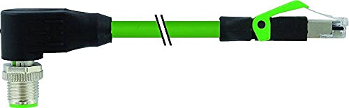 M12 Stecker 90°/ RJ45, 0° geschirmt Ethernet von Murr Elektronik