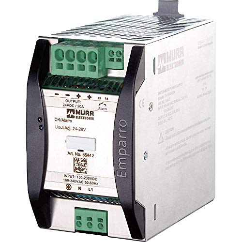 Murr Elektronik Emparro 20-100-240/24 Hutschienen-Netzteil (DIN-Rail) 24 V/DC 20A 480W 1 x von Murr Elektronik