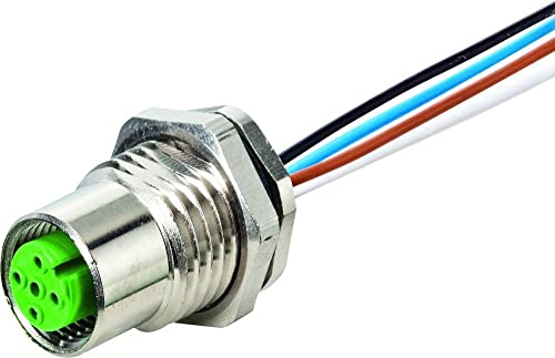M12 Flanschbuchse A-cod. Hinterwandmontage von Murrelektronik stay connected