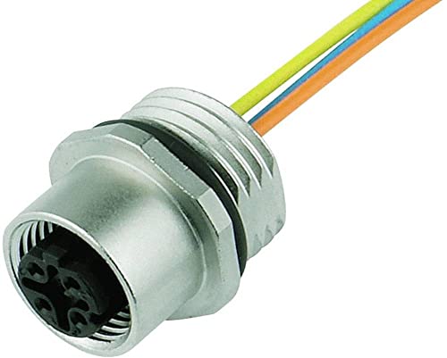 M12 Flanschbuchse D-cod. Vorderwandmontage M12 Flanschbuchse D-cod. Vorderwandmontage von Murrelektronik stay connected