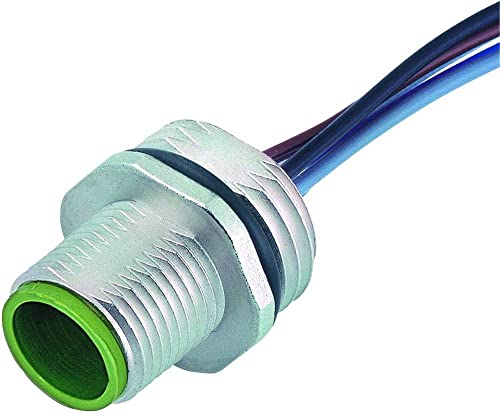 M12-Flanschstecker A-cod. Vorderwand incl. Mutter von Murrelektronik stay connected