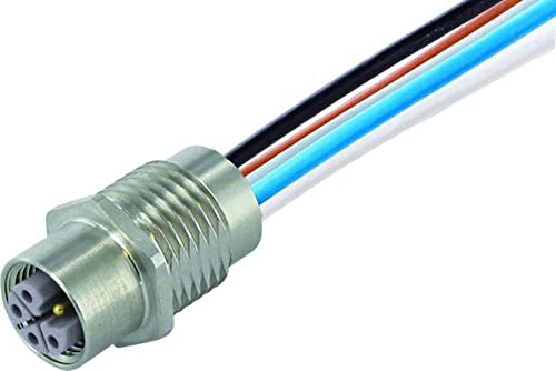 M12 Power L-kod. 5 polig Flanschbuchse VWM von Murrelektronik stay connected