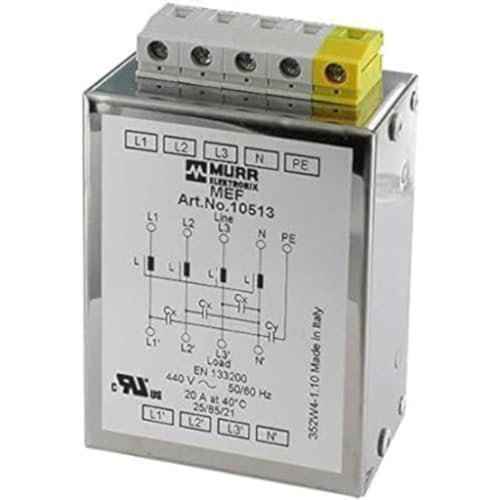 MEF Netzentstörfilter 3-phasig 1-stufig mit N MEF Netzentstörfilter 3-phasig 1-stufig mit N von Murrelektronik stay connected