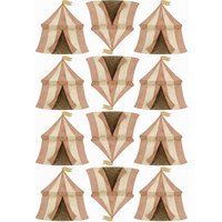 Zirkuszelte Stoffwandaufkleber - Abnehmbar Und Wiederverwendbar Zirkuszelte Stoffwandaufkleber - Abnehmbar Und Wiederverwendbar von MursClairs