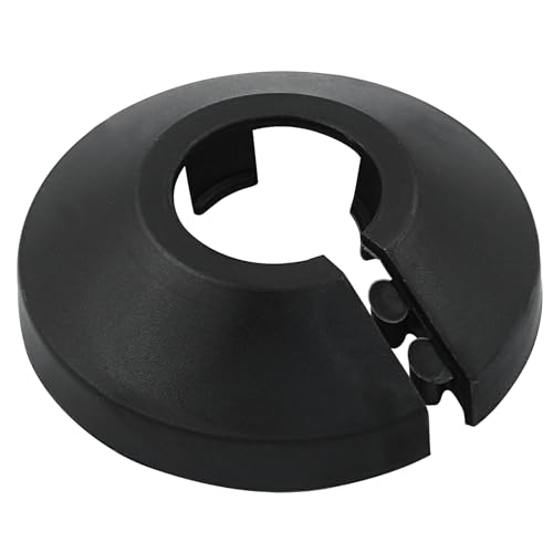 Murtenze Rohrabdeckungen, 20 mm, PP-Kunststoff, Rosette, Wasserrohr-Abflussleitung, Schwarz, 12 Stück Murtenze Rohrabdeckungen, 20 mm, PP-Kunststoff, Rosette, Wasserrohr-Abflussleitung, Schwarz, 12 Stück von Murtenze