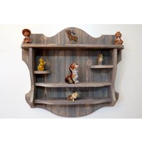 Rustikale Regal Holz Aufhängemöglichkeit Bauernhaus Rack Schweben Hängen Regale Dekorative Boho Wandregal Rustikal Rack Land Rustikale Regal Holz Aufhängemöglichkeit Bauernhaus Rack Schweben Hängen Regale Dekorative Boho Wandregal Rustikal Rack Land von MusaWood