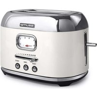 2-Schlitz-Toaster 1000 W weiß - MS-120SC - muse von Muse