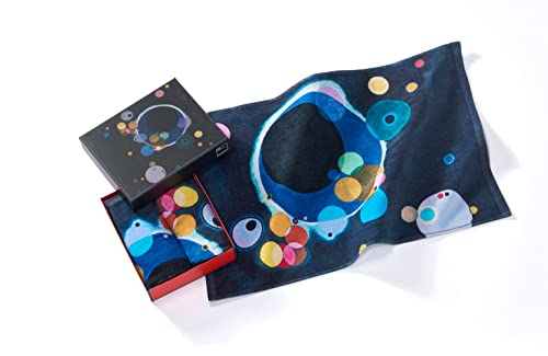 Musearta Unisex Gästehandtücher im 2er Set mit dem Motiv Several Circles des Künstlers Vasily Kandinsky aus Baumwolle in der Größe 40x60 cm, GT2-VK-SC-V433128 Musearta Unisex Gästehandtücher im 2er Set mit dem Motiv Several Circles des Künstlers Vasily Kandinsky aus Baumwolle in der Größe 40x60 cm, GT2-VK-SC-V433128 von Musearta