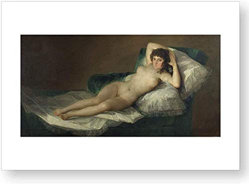 Der Mama nackt, offizieller Druck des Museum des Rasens Der Mama nackt, offizieller Druck des Museum des Rasens von Museo del Prado
