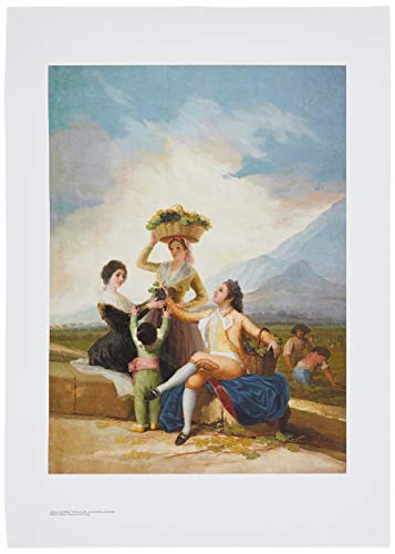 Offizielle Reproduktion des Gras-Museums "The Vendimia or The Herbst" von Museo del Prado