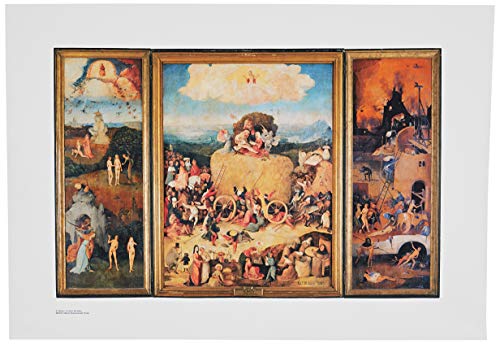 Offizielle Reproduktion des Museums des Wiesens "Triptychon of Heo Wagen" von Museo del Prado