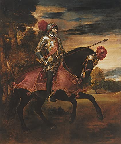 Offizielle Reproduktion des Prado Museums "Carlos V im Schlacht von Mühlberg" von Museo del Prado