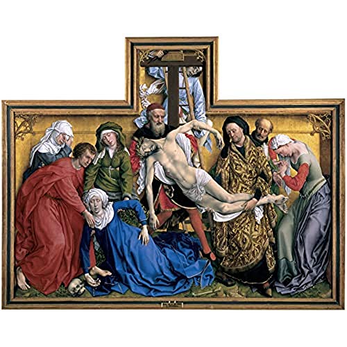 The Descendy-Van der Weyden Prado Museum Schild von Museo del Prado