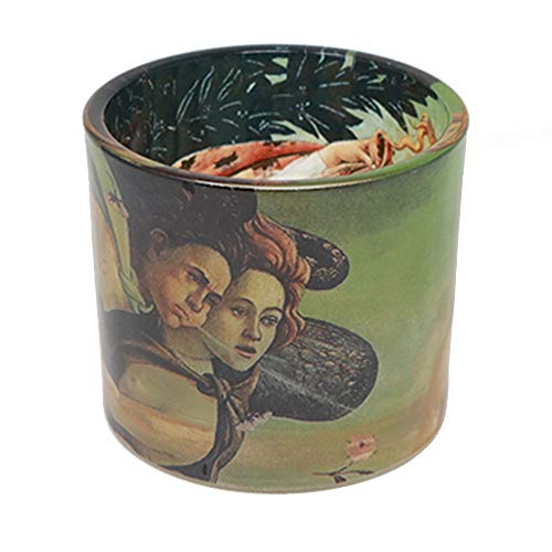 Museumsshop Teelichthalter Motiv Botticelli Venus - Teelicht Glas von Museums Kollektion