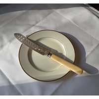 Käsemesser Vintage Epns Sheffield Versilbert Vorlegebesteck Um 1915 Käsemesser Vintage Epns Sheffield Versilbert Vorlegebesteck Um 1915 von Museumsladen