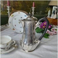 Kaffeekanne Antik Von 1898-1910 Versilbert Sheffield Plate Epns Plated Einzelstück Kaffeekanne Antik Von 1898-1910 Versilbert Sheffield Plate Epns Plated Einzelstück von Museumsladen