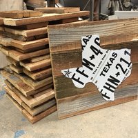 12" Texas Kennzeichen von MushTushy