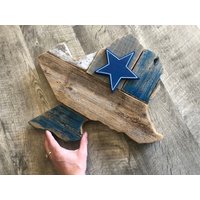Dallas Cowboys Texas Holzausschnitt 15" von MushTushy