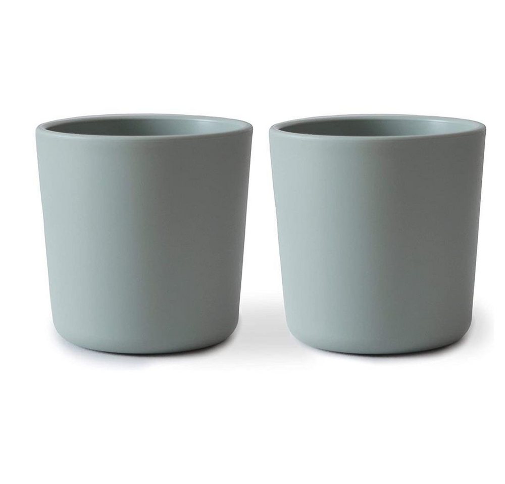 Mushie Kindergeschirr-Set Sage, Kinder Trinkbecher Plastik Kindergeschirr Set 2er BPA-frei Mushie Kindergeschirr-Set Sage, Kinder Trinkbecher Plastik Kindergeschirr Set 2er BPA-frei von Mushie