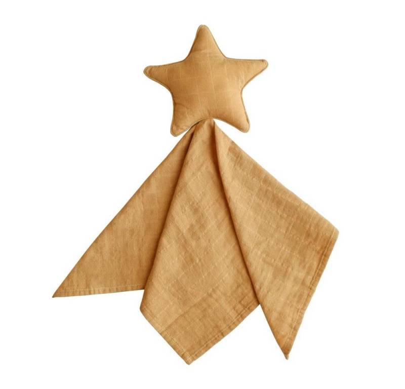 Mushie Schmusetuch Star Fall Yellow, Bio-Musselin Babytuch Kuscheltuch 30,5 x 3,8 x 50,8 cm Mushie Schmusetuch Star Fall Yellow, Bio-Musselin Babytuch Kuscheltuch 30,5 x 3,8 x 50,8 cm von Mushie