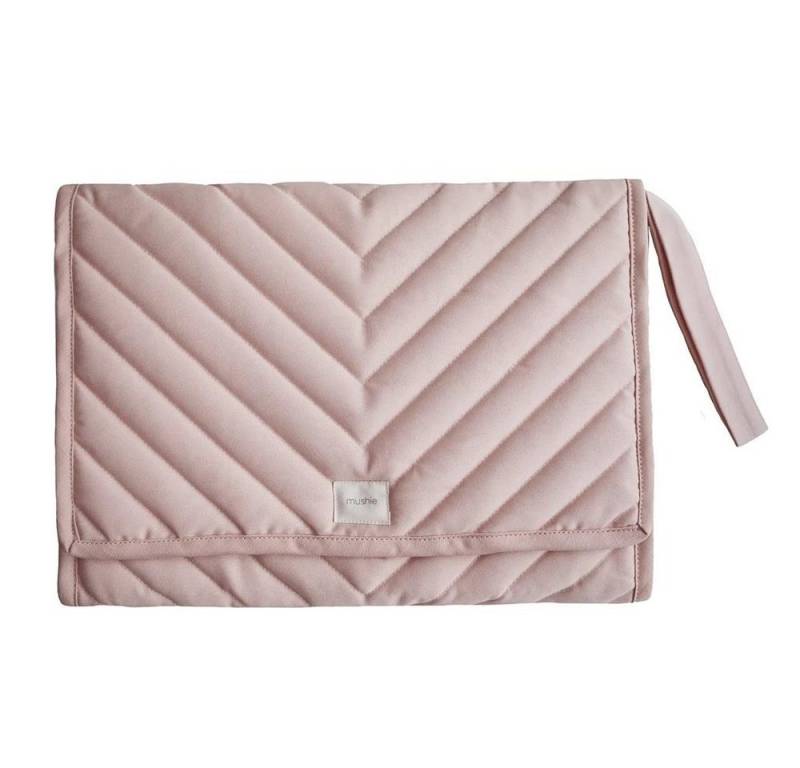 Mushie Wickelauflage Tragbar Blush Wickeltasche Mushie Wickelauflage Tragbar Blush Wickeltasche von Mushie