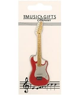 Music Gifts: Fridge Magnet (Electric Guitar - Red). Für E-Gitarre von Music Gifts Company