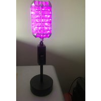 Retro Mikrofon Lampe Rosa Led Vintage Tischleuchte von MusicCityMics