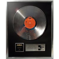 Collage Mit Abba - Gold + Silberne/Goldene Schallplatte von Musicclub
