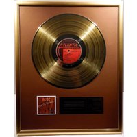 Collage Mit Ac/Dc Fly On The Wall Goldene Schallplatte Gold Record von Musicclub